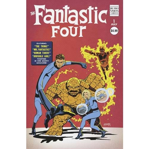 FANTASTIC FOUR (2025) # 1 LEONARDO ROMERO RETRO VISION VARIANT