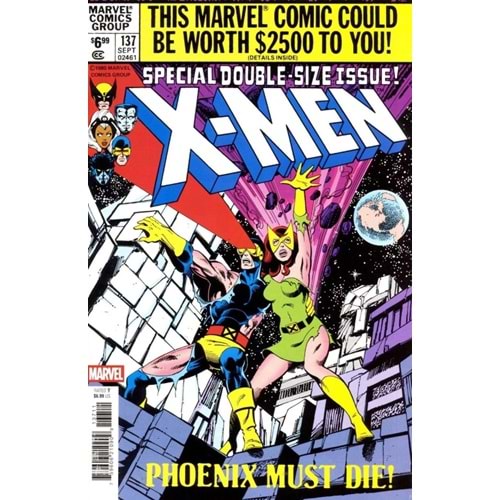 X-MEN #137 FACSIMILE EDITION