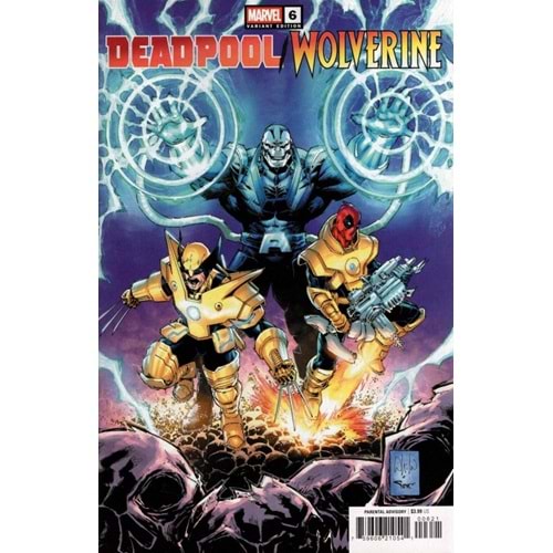 DEADPOOL WOLVERINE # 6 WHILCE PORTACIO VARIANT