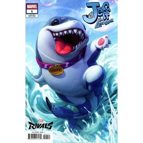 JEFF THE LAND SHARK #1 ARTGERM MARVEL RIVALS VARIANT