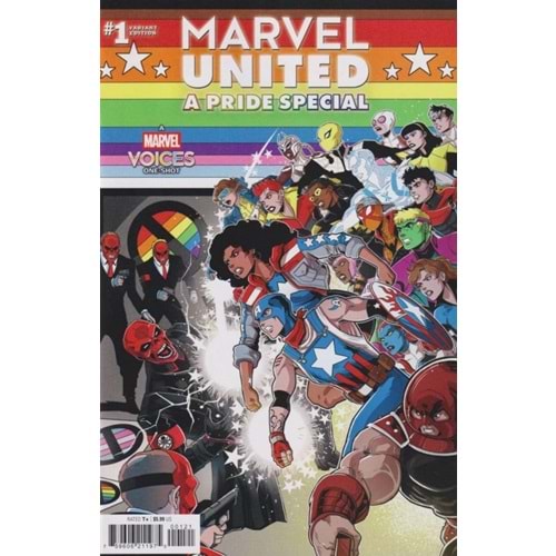 MARVEL UNITED A PRIDE SPECIAL #1 (ONE-SHOT) LUCIANO VECCHIO VARIANT