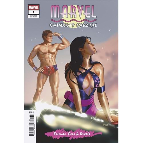 MARVEL SWIMSUIT SPECIAL FRIENDS FOES & RIVALS #1 TAURIN CLARKE VARIANT
