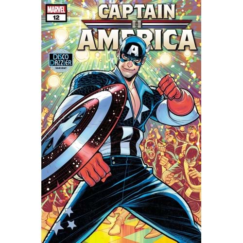 CAPTAIN AMERICA (2023) # 12 ELIZABETH TORQUE DISCO DAZZLER VARIANT