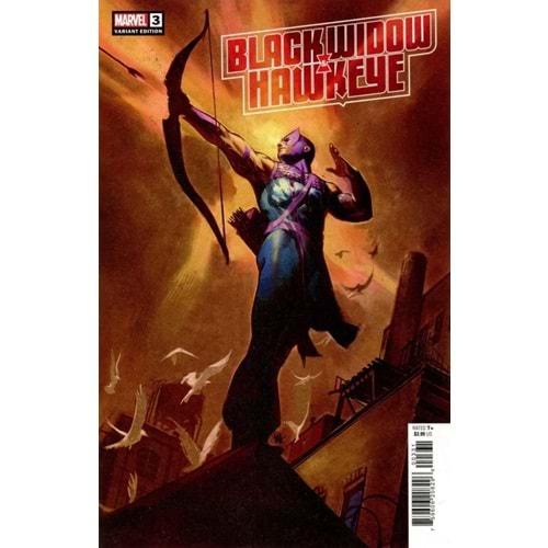 BLACK WIDOW AND HAWKEYE # 3 BEN HARVEY VARIANT