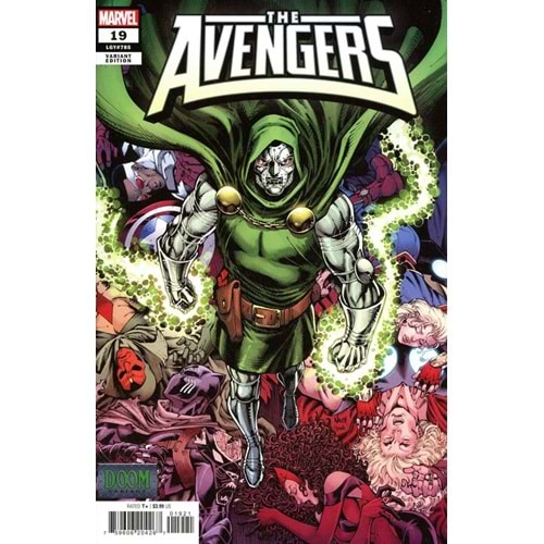 AVENGERS (2023) # 19 TODD NAUCK DOOM VARIANT