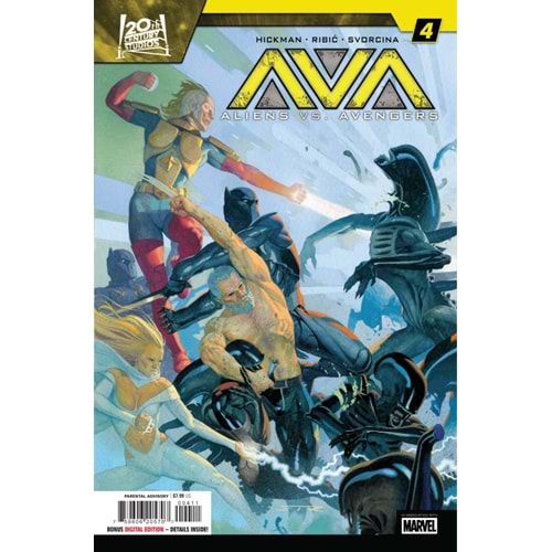ALIENS VS AVENGERS #4