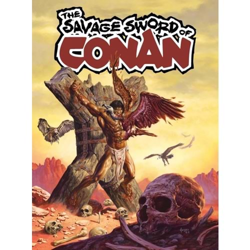 SAVAGE SWORD OF CONAN # 8 COVER A JUSKO