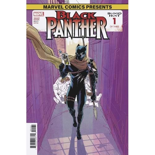 BLOOD HUNT BLACK PANTHER # 1 WU MARVEL COMICS PRESENTS VARIANT