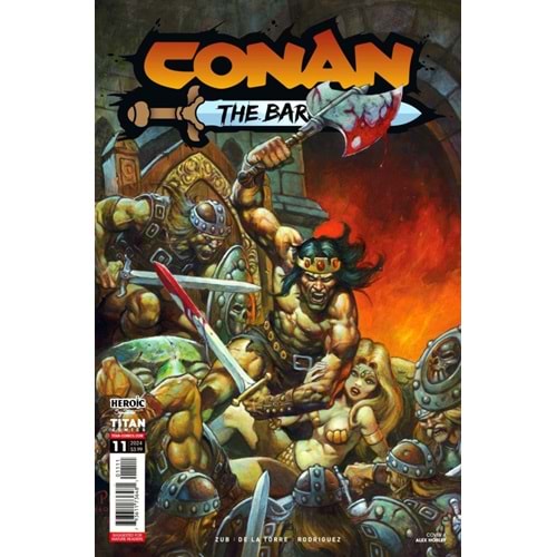 CONAN THE BARBARIAN (2023) # 11 COVER A HORLEY
