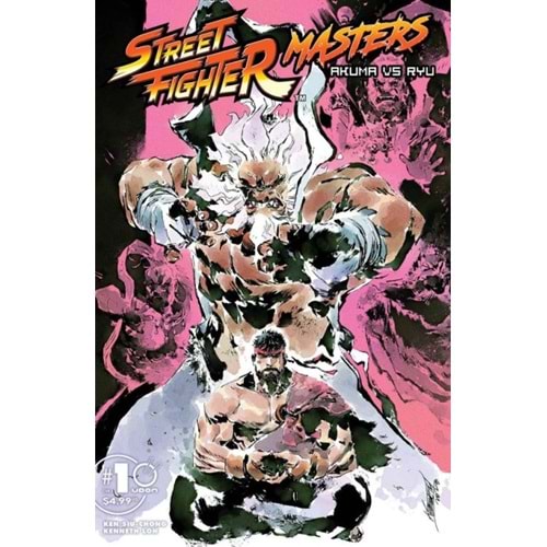 STREET FIGHTER MASTERS AKUMA VS RYU #1 COVER A LOH