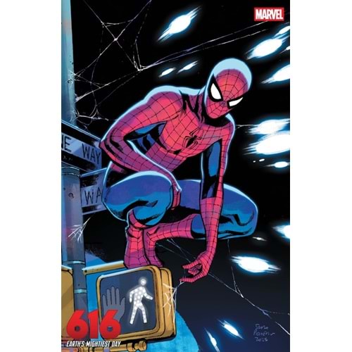 AMAZING SPIDER-MAN (2025) # 2 EARTHS MIGHTIEST DAY ONE PER STORE SARA PICHELLI VARIANT