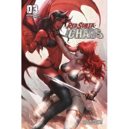RED SONJA AGE OF CHAOS # 3 COVER D KUNKKA