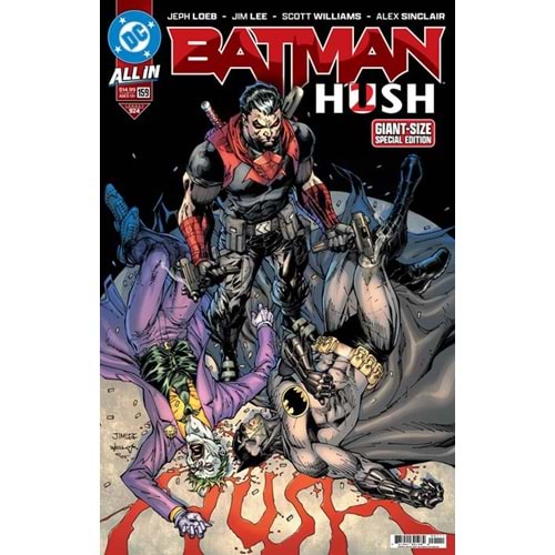 BATMAN (2016) # 159 GIANT SIZED SPECIAL EDITION COVER A JIM LEE & SCOTT WILLIAMS