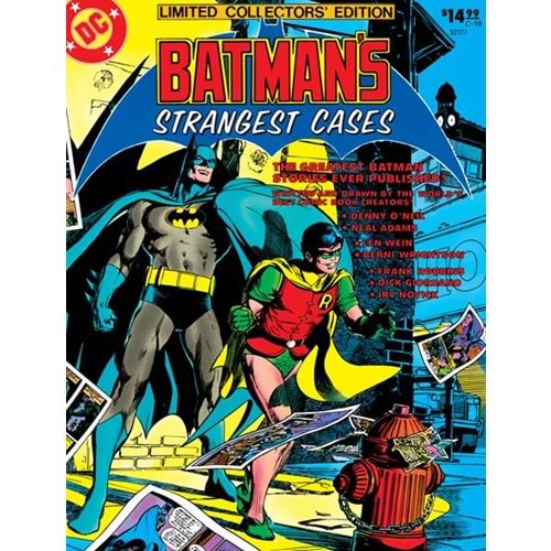 LIMITED COLLECTORS EDITION #59 BATMANS STRANGEST CASES FACSIMILE EDITION COVER A NEAL ADAMS & BERNIE WRIGHTSON
