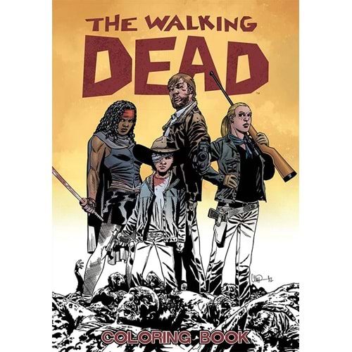 WALKING DEAD COLORING BOOK TPB
