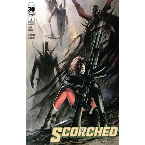 SPAWN SCORCHED # 8 COVER A LEE