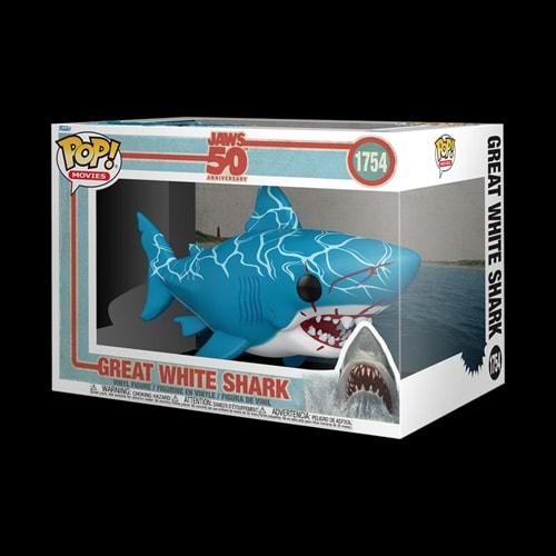 FUNKO POP MOVIES JAWS GREAT WHITE SHARK 1754