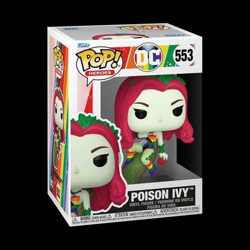 FUNKO POP HEROES DC POISON IVY PRIDE FLAG 553