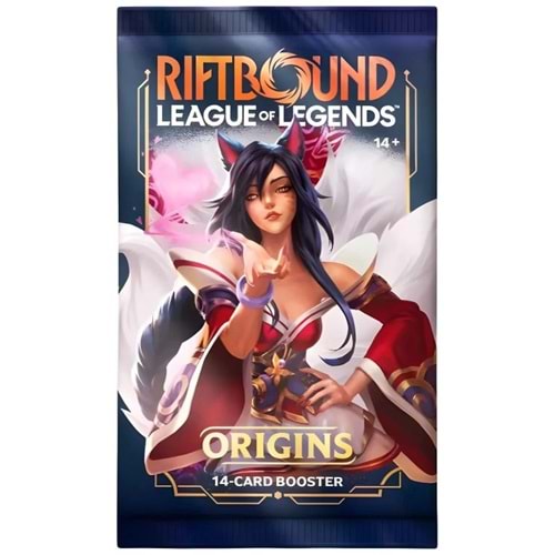 RIFTBOUND LEAGUE OF LEGENDS ORIGINS BOOSTER PACK