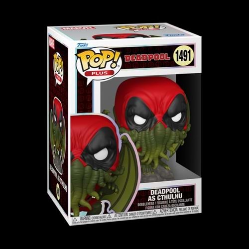 FUNKO POP PLUS MARVEL DEADPOOL AS CTHULHU 1491