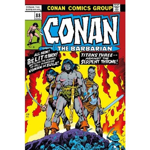 CONAN THE BARBARIAN ORIGINAL COMICS OMNIBUS VOL 4 HC