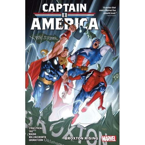 CAPTAIN AMERICA BY J MICHAEL STRACZYNSKI VOL 3 BROXTON RISING TPB