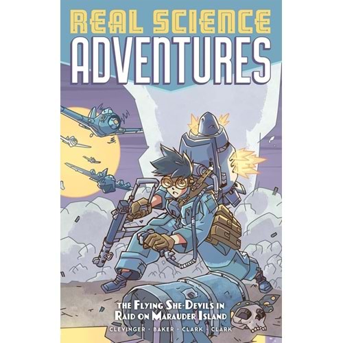 ATOMIC ROBO PRESENTS REAL SCIENCE ADVENTURES THE FLYING SHE-DEVILS IN RAID ON MARAUDER ISLAND TPB