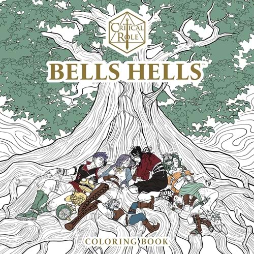 CRITICAL ROLE BELLS HELLS COLORING BOOK TPB