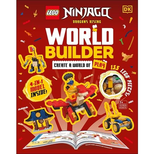 LEGO NINJAGO DRAGONS RISING WORLD BUILDER CREATE A WORLD OF PLAY HC