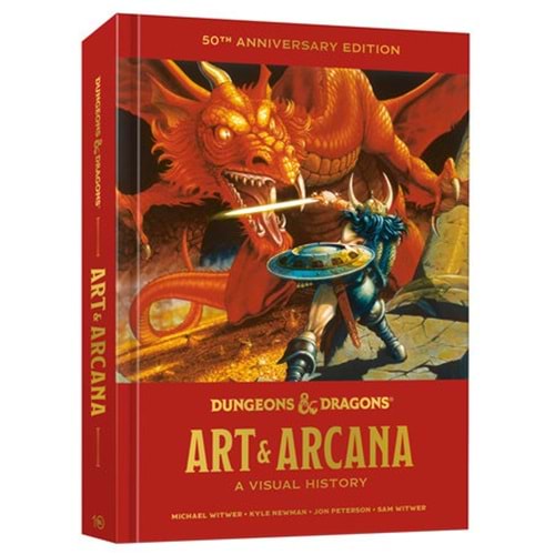 DUNGEONS & DRAGONS ART AND ARCANA A VISUAL HISTORY HC