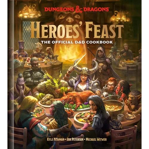 DUNGEONS & DRAGONS HEROES FEAST THE OFFICIAL D&D COOKBOOK HC