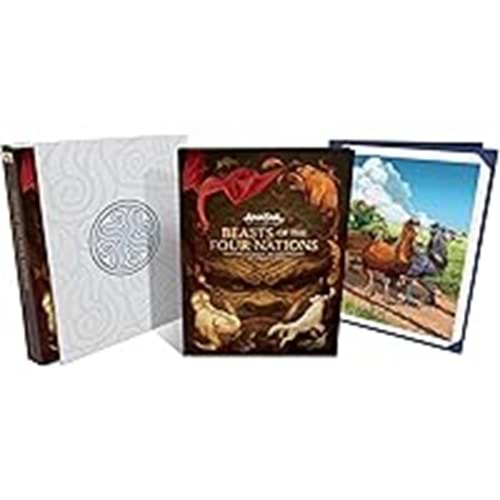 BEASTS OF THE FOUR NATIONS CREATURES FROM AVATAR THE LAST AIRBENDER AND THE LEGEND OF KORRA DELUXE EDITION HC