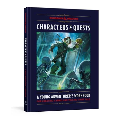 DUNGEONS & DRAGONS CHARACTERS AND QUESTS A YOUNG ADVENTURERS WORKBOOK HC