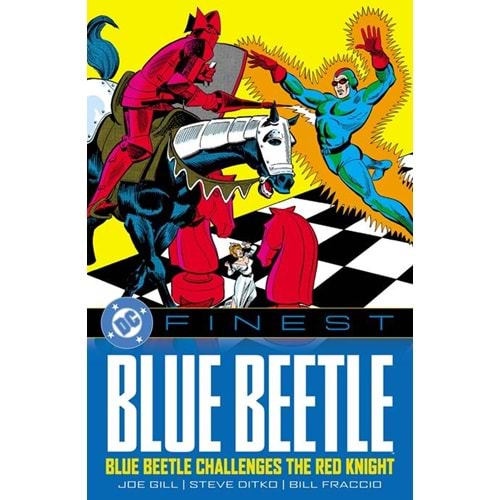 DC FINEST BLUE BEETLE BLUE BEETLE CHALLENGES THE RED KNIGHT TPB