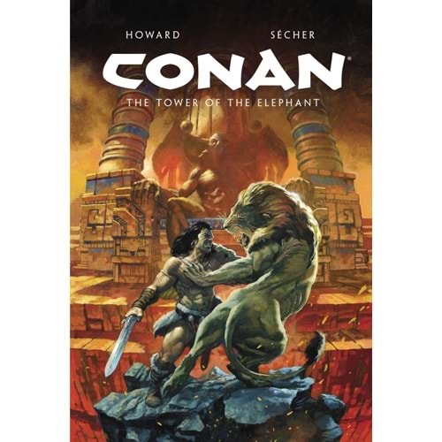 CONAN ILLUSTRATED THE TOWER OF THE ELEPHANT HC