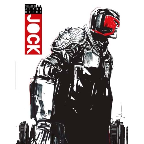 ART OF JUDGE DREDD BY JOCK HC