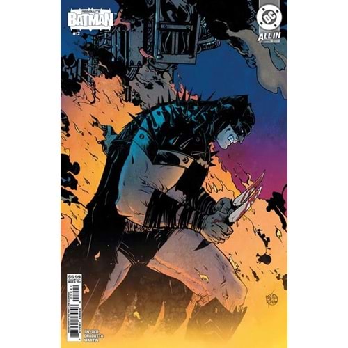 ABSOLUTE BATMAN # 12 COVER B PAUL POPE CARD STOCK VARIANT