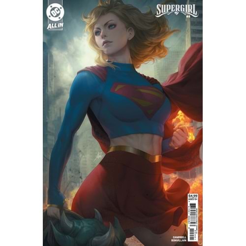 SUPERGIRL (2025) #4 COVER B STANLEY ARTGERM LAU CARD STOCK VARIANT