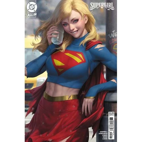 SUPERGIRL (2025) #5 COVER B STANLEY ARTGERM LAU CARD STOCK VARIANT