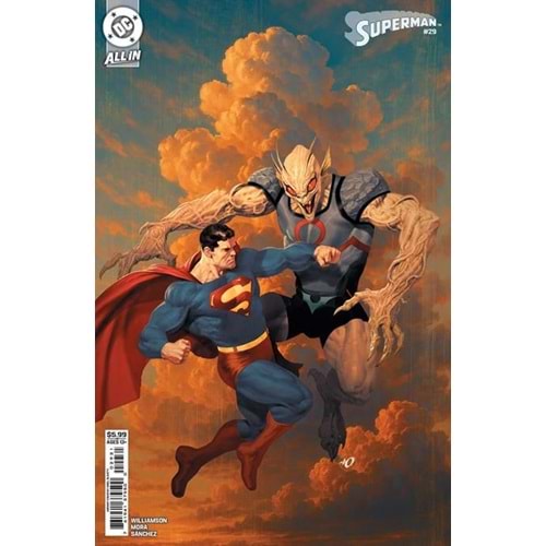 SUPERMAN (2023) # 29 COVER C ARIEL OLIVETTI CARD STOCK VARIANT