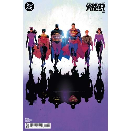 BATMAN SUPERMAN WORLDS FINEST (2022) # 42 COVER C ADRIAN GUTIERREZ CARD STOCK VARIANT