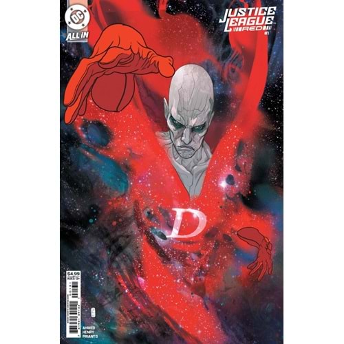 JUSTICE LEAGUE RED #1 (OF 6) COVER C CHRISTIAN WARD CARD STOCK VARIANT