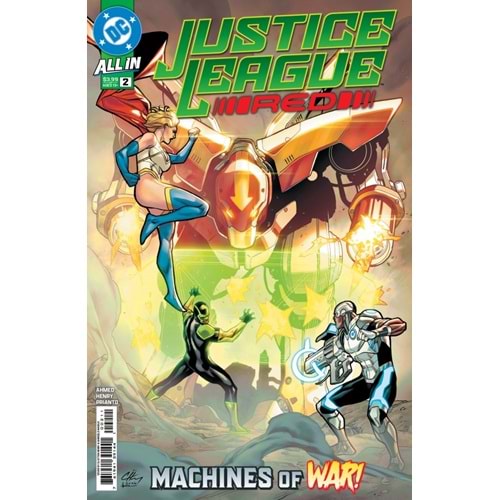 JUSTICE LEAGUE RED #2 (OF 6) COVER A CLAYTON HENRY