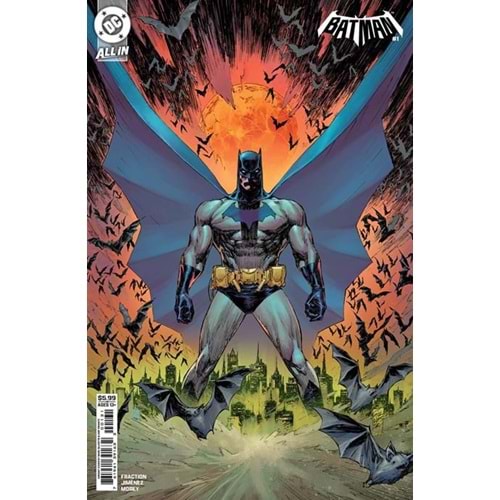 BATMAN (2025) #1 COVER C MARC SILVESTRI CARD STOCK VARIANT