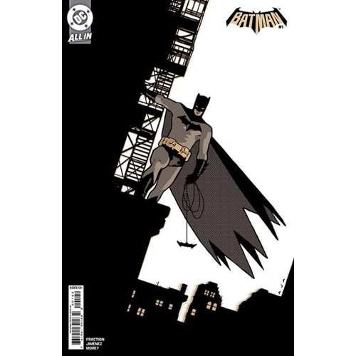 BATMAN (2025) #1 COVER M 1:50 DAVID AJA CARD STOCK VARIANT