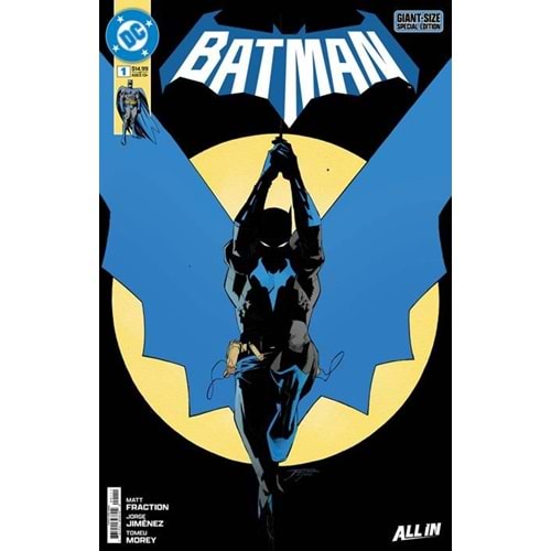 BATMAN (2025) #1 GIANT SIZED SPECIAL EDITION COVER A JORGE JIMENEZ