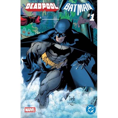 MARVEL DC DEADPOOL BATMAN #1 GREG CAPULLO WRAPAROUND VARIANT
