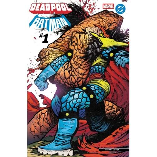 MARVEL DC DEADPOOL BATMAN #1 DANIEL WARREN JOHNSON VARIANT