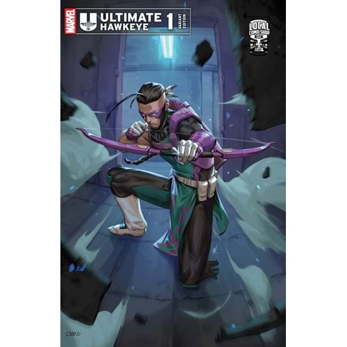 ULTIMATE HAWKEYE (2025) #1 EJIKURE LOCAL COMIC SHOP DAY VARIANT