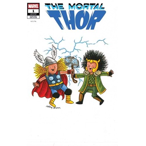 MORTAL THOR #1 JEFFREY BROWN VARIANT